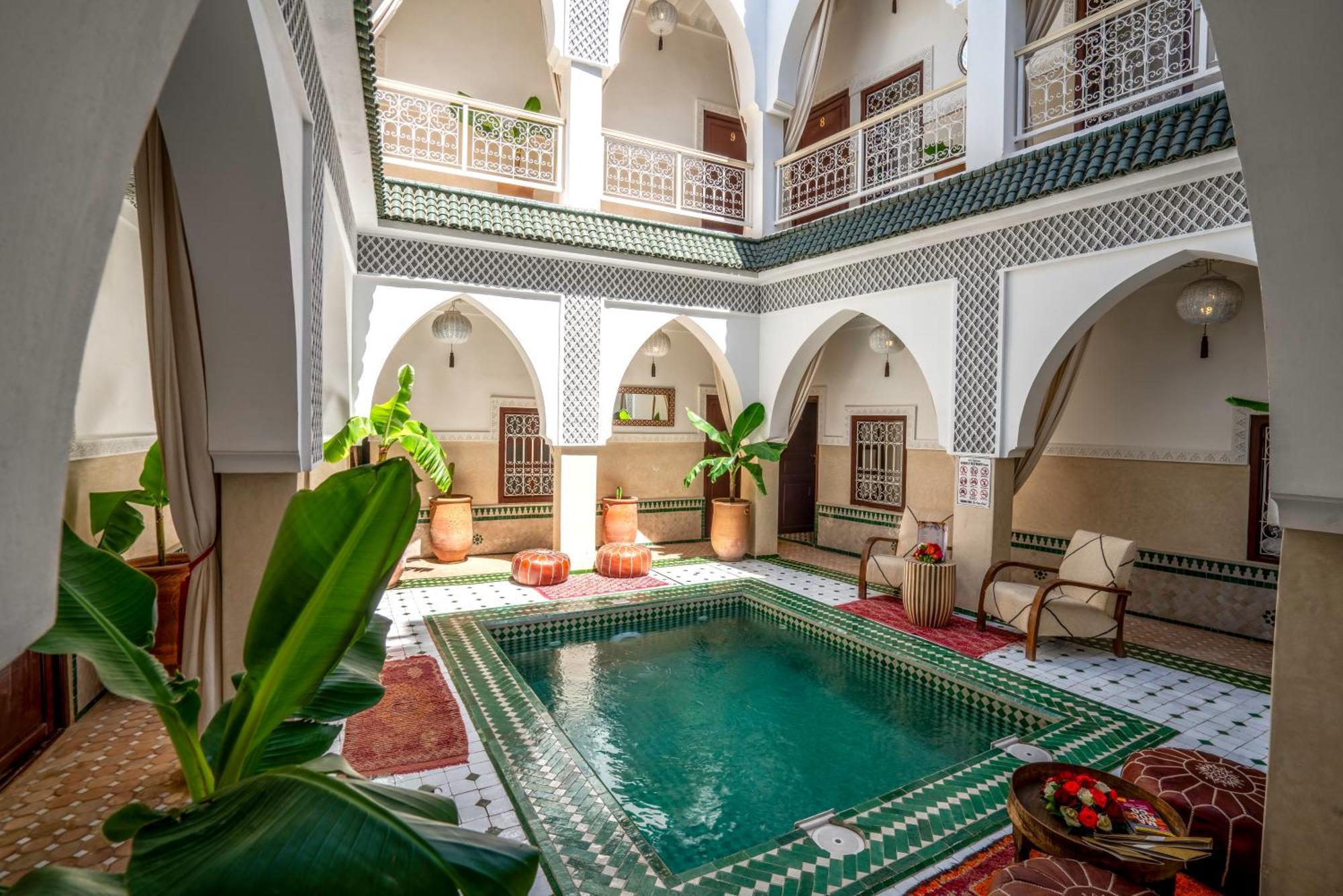 Riad Les Cornes De Gazelle Marrakesh Exterior foto