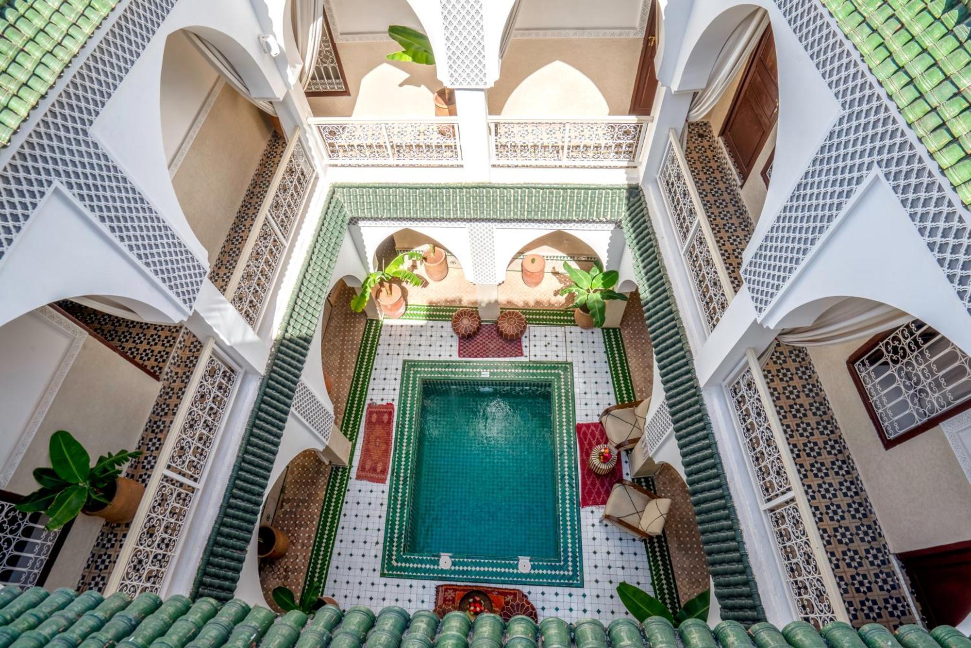 Riad Les Cornes De Gazelle Marrakesh Exterior foto