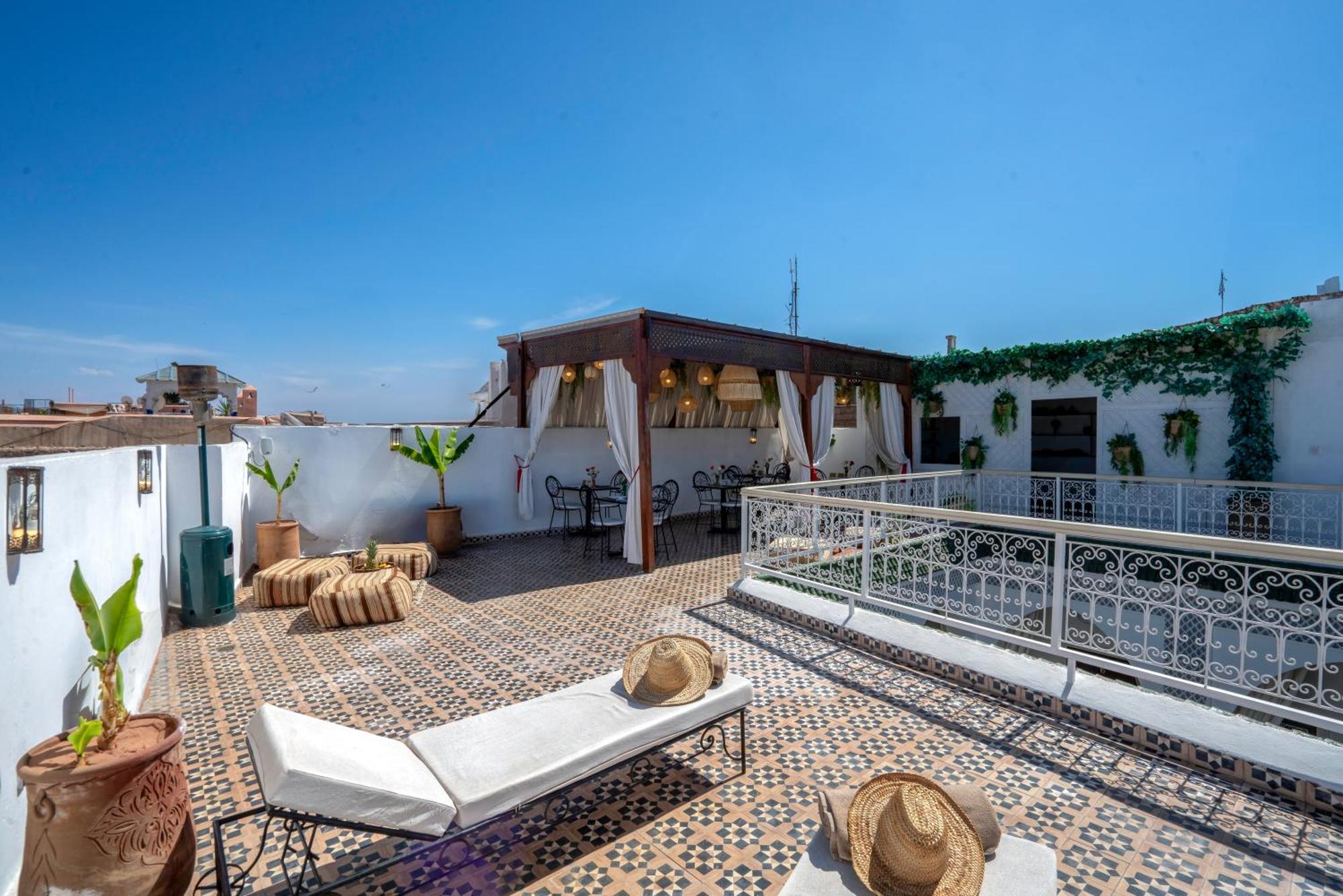 Riad Les Cornes De Gazelle Marrakesh Exterior foto