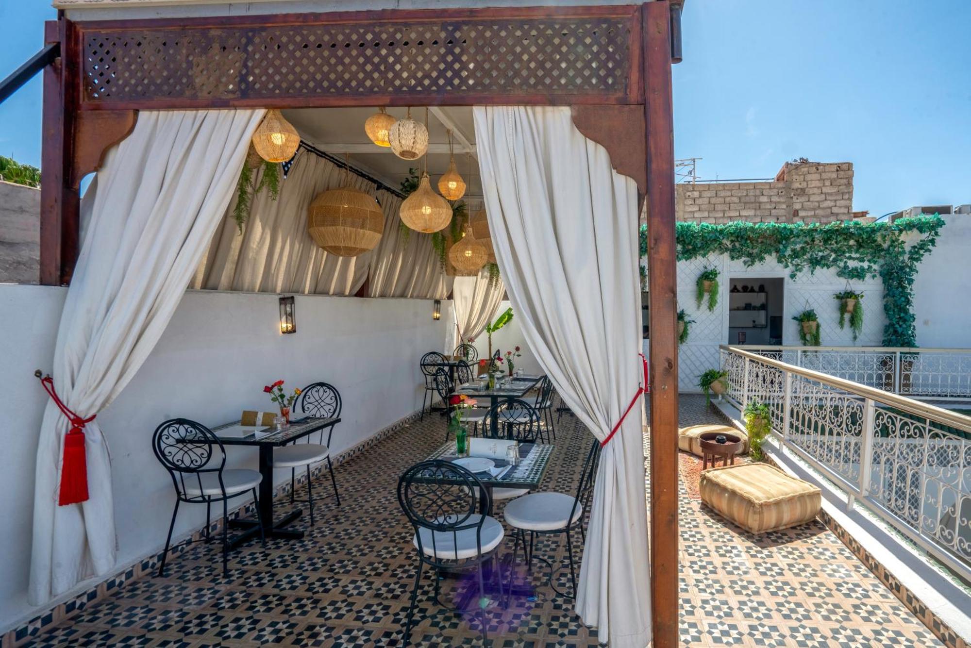 Riad Les Cornes De Gazelle Marrakesh Exterior foto