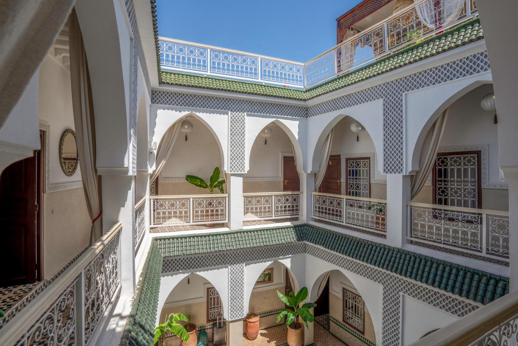 Riad Les Cornes De Gazelle Marrakesh Exterior foto