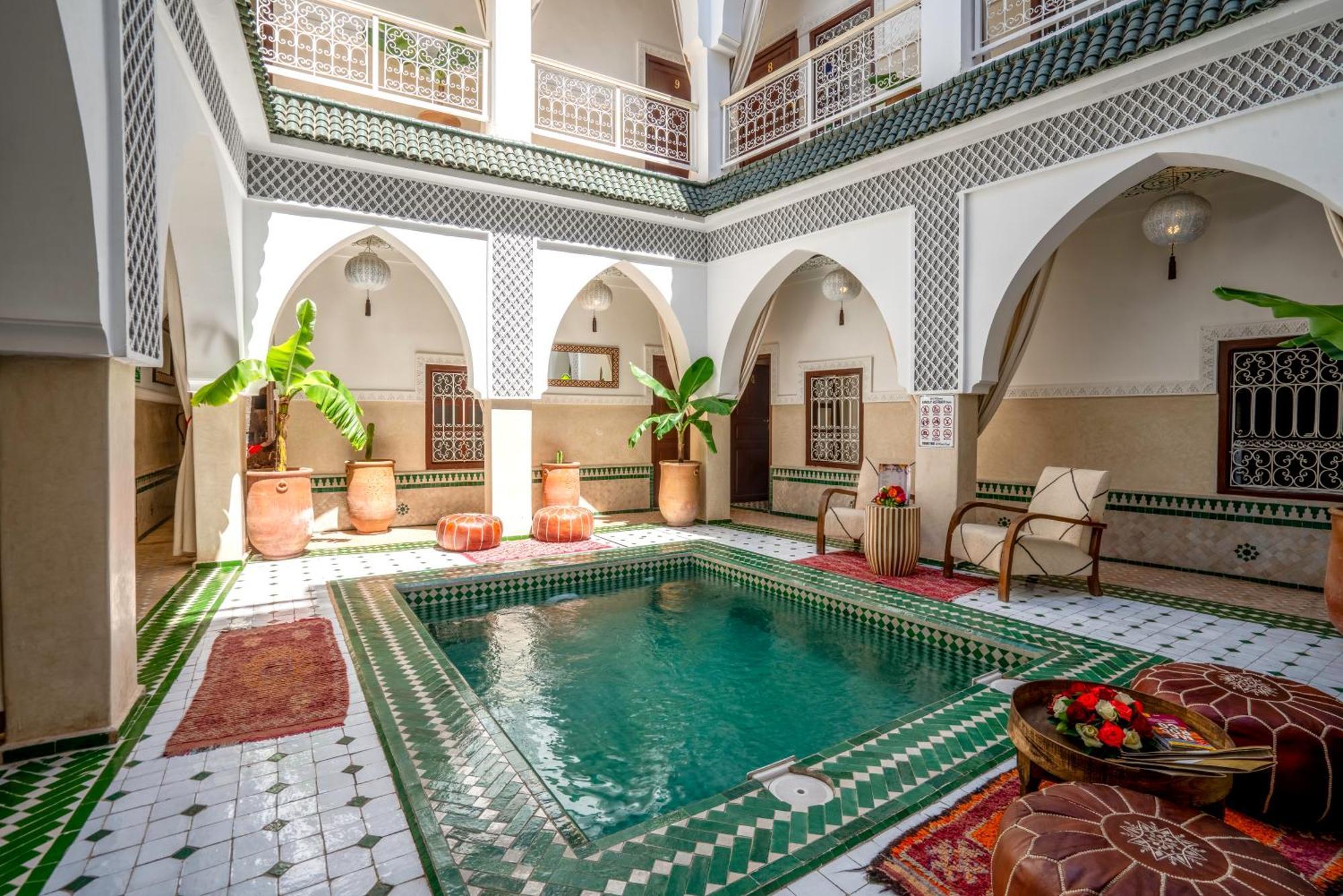 Riad Les Cornes De Gazelle Marrakesh Exterior foto