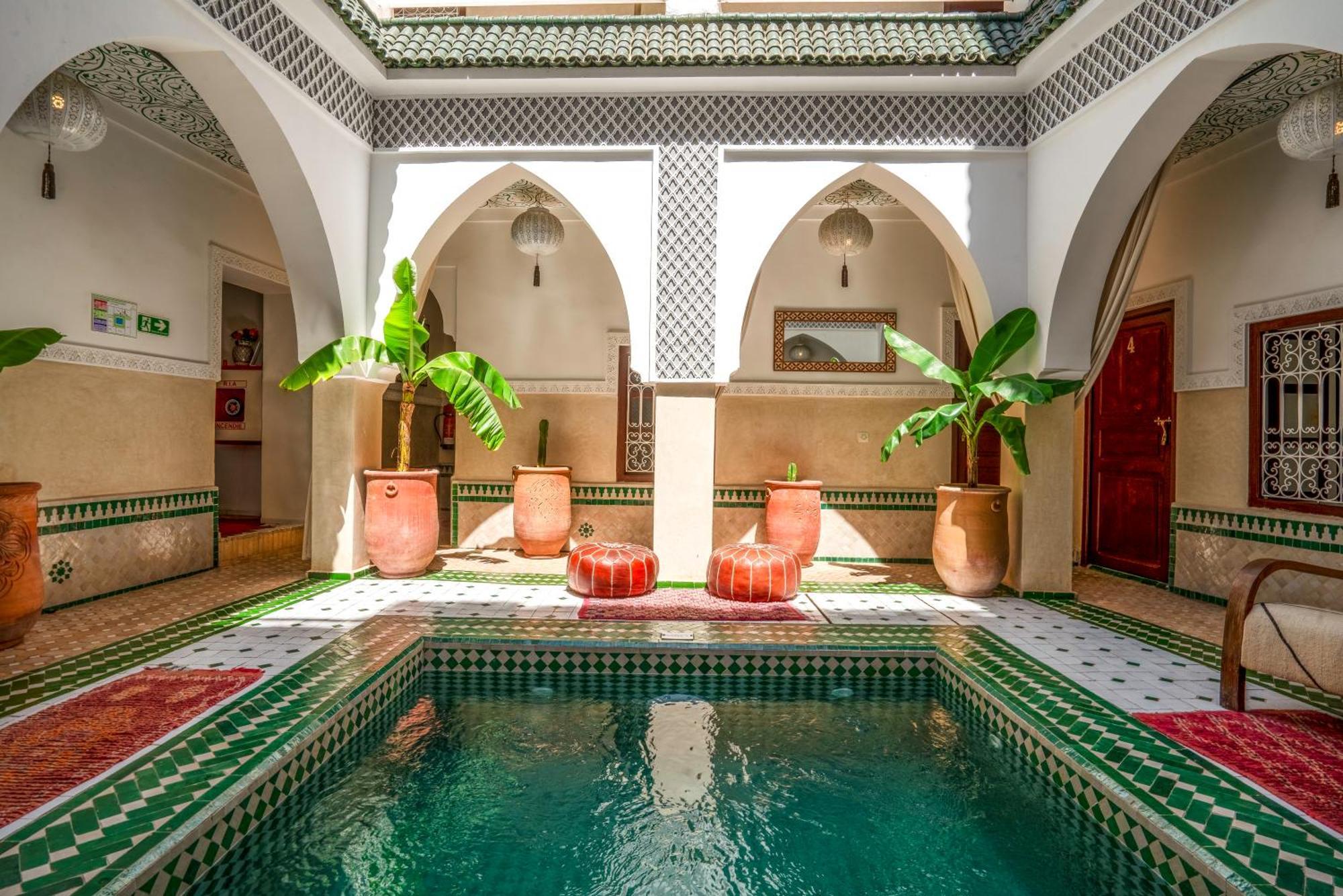 Riad Les Cornes De Gazelle Marrakesh Exterior foto