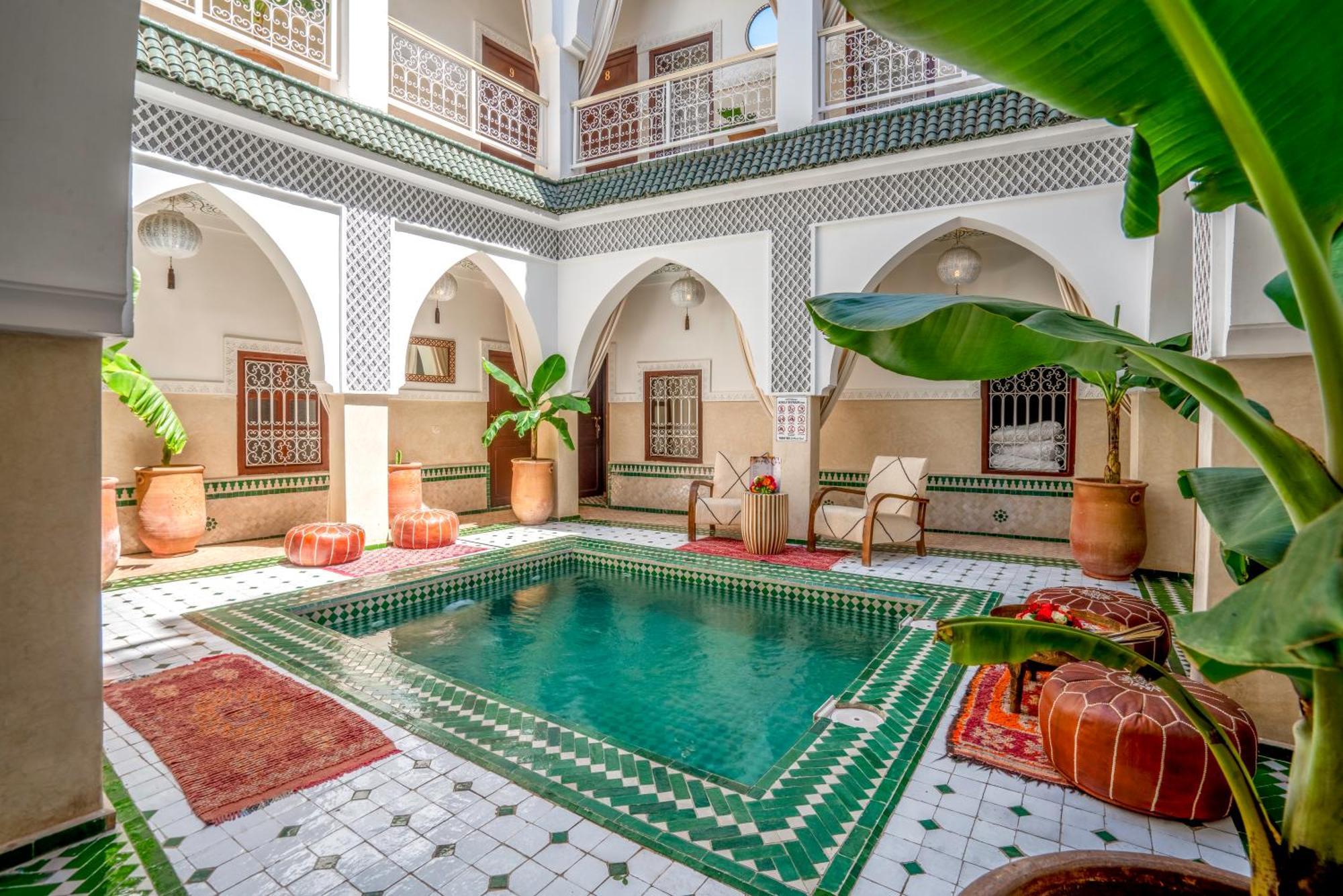 Riad Les Cornes De Gazelle Marrakesh Exterior foto